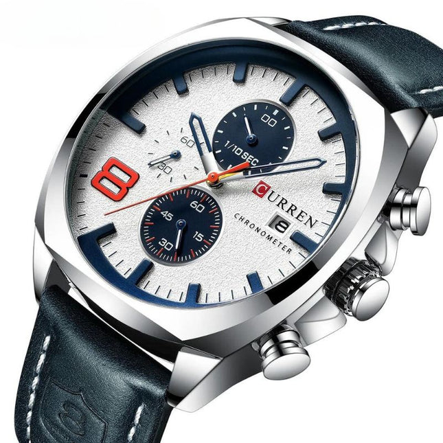 Sportliches wasserdichtes Chronographenuhr