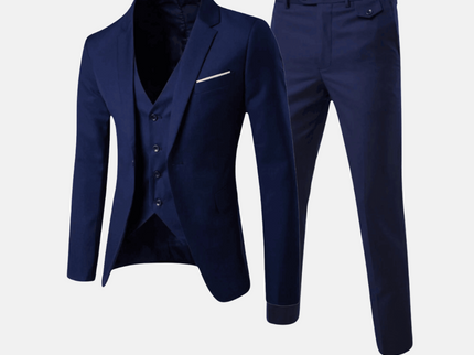 Alonzo™ | Vollständiger Raffinierter (Jacke + Hose + Weste)