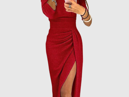 Ely™ - Schickes Maxikleid mit Neckholder und Eleganter, Fließender Passform