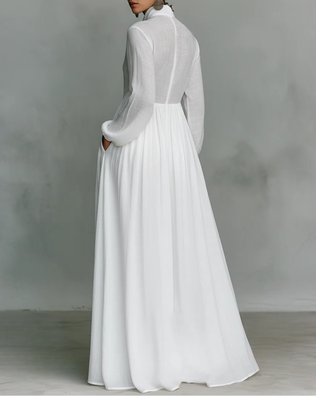 Gail™ - Minimalistisches Maxikleid
