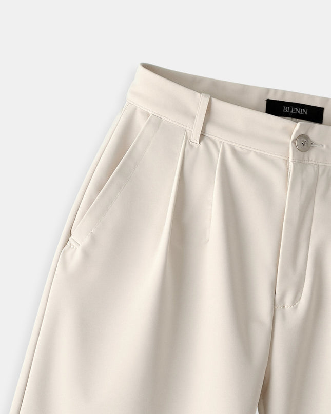 Klassische Wide-Leg Hose mit hohem Bund für stilvolle Outfits