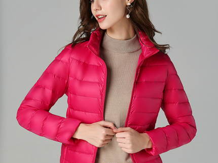 Sophie™ - Jacke aus weichem Baumwoll-Daunenmaterial
