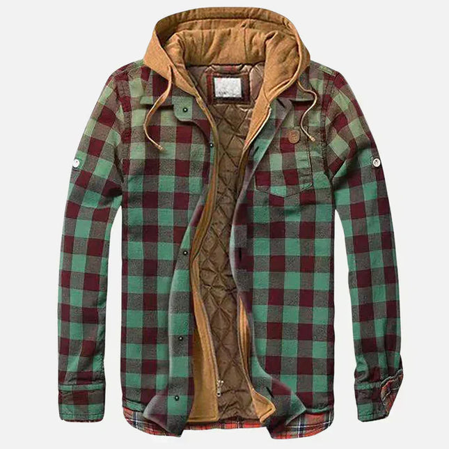 Andrea™ | Stylische Patchwork Karo Jacke