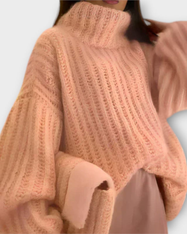 Paulina - Weicher langärmeliger Damen-Kapuzenpullover