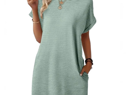 Ivay™ – Minimalistisches Sommerkleid mit Rundhalsausschnitt