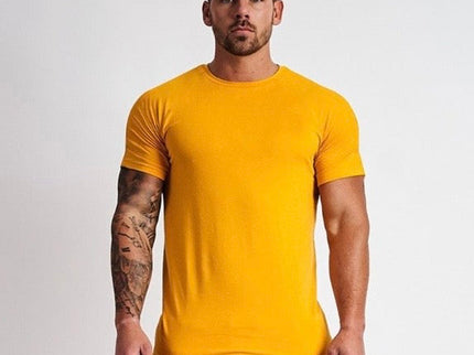 Steffen™ - Einfarbiges T-Shirt mit bequemer Passform