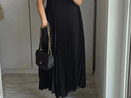 Petra™ – Zeitloses & Bequemes Plissiertes Kleid