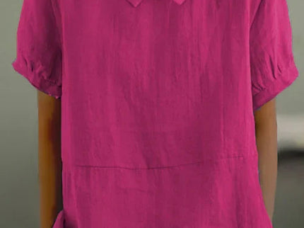 JASMINA - LOCKERE LEINENBLUSE