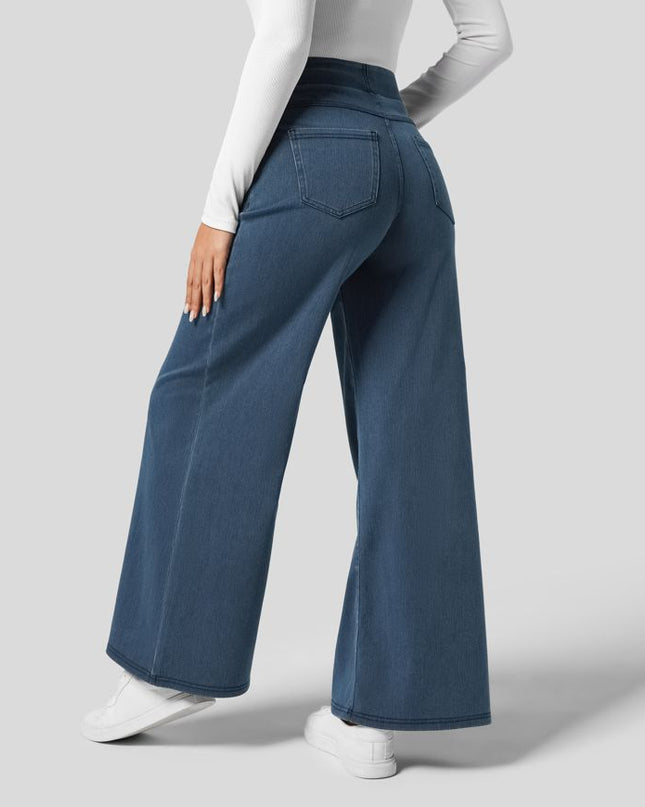 Evie | Bequeme Elastische Hose mit Hohem Bund