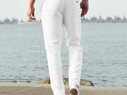 Sommerfeld™ | Herren Freizeithose mit elastischem Bund – Bequeme und stilvolle Stoffhose für Alltag und Urlaub