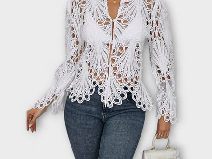 Savannah - Asymmetrische Bluse