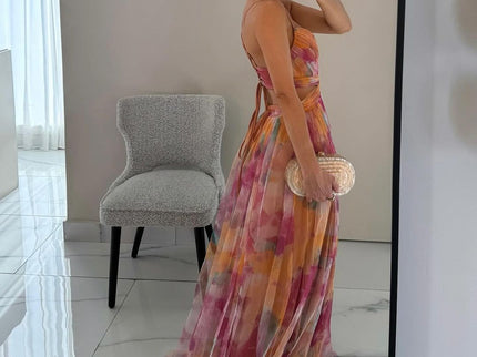 Mandy - Zauberhaftes Maxikleid mit Blumenprint