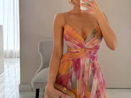 Mandy - Zauberhaftes Maxikleid mit Blumenprint