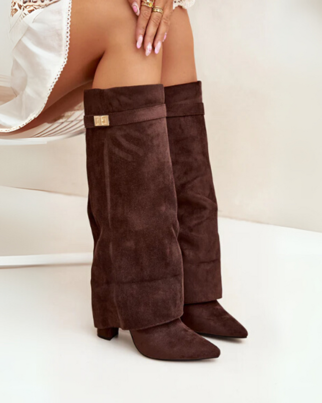 Elvira™ - Stylische und Bequeme Hohe Stiefel