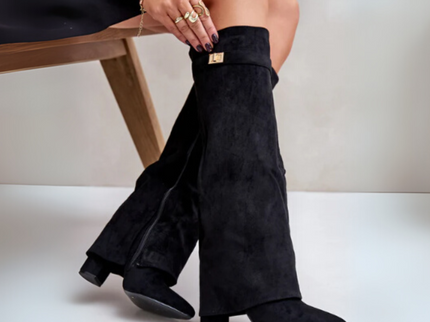 Elvira™ - Stylische und Bequeme Hohe Stiefel