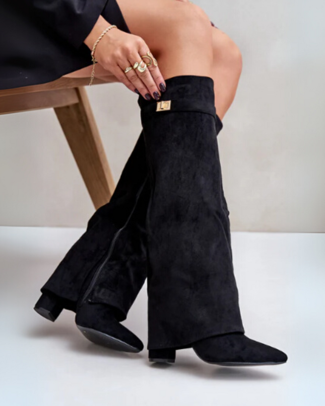 Elvira™ - Stylische und Bequeme Hohe Stiefel