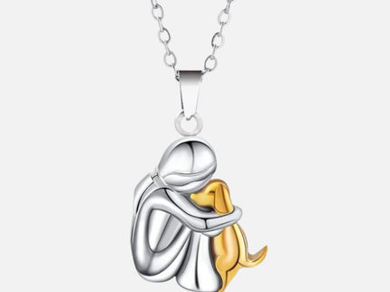 Olivia™| 925er Sterling Silber Halskette mit Hund-Anhänger