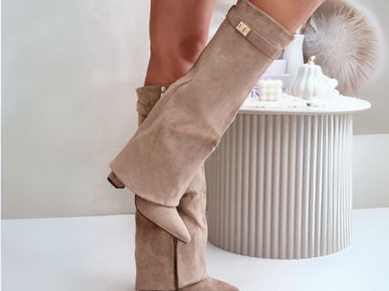 Elvira™ - Stylische und Bequeme Hohe Stiefel