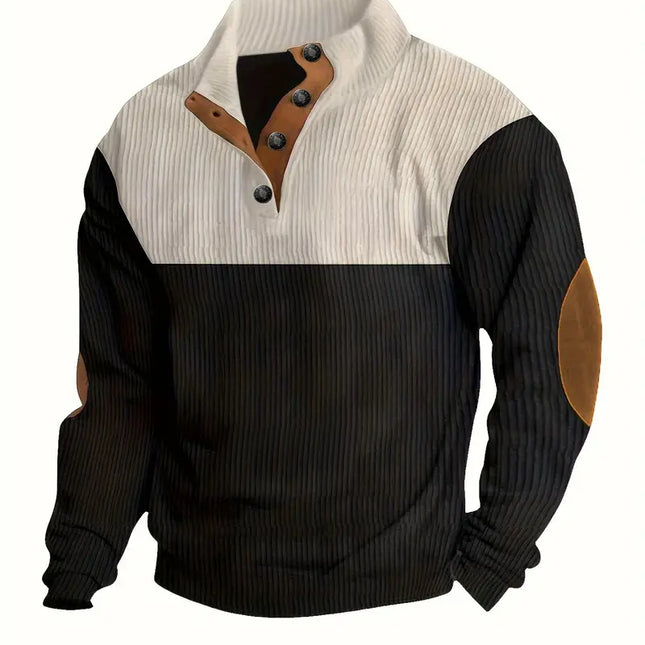 Manfred | Stylischer Color-Block Pullover