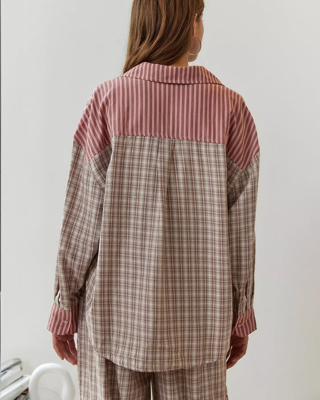 Lockeres Pyjama-Set für Frauen