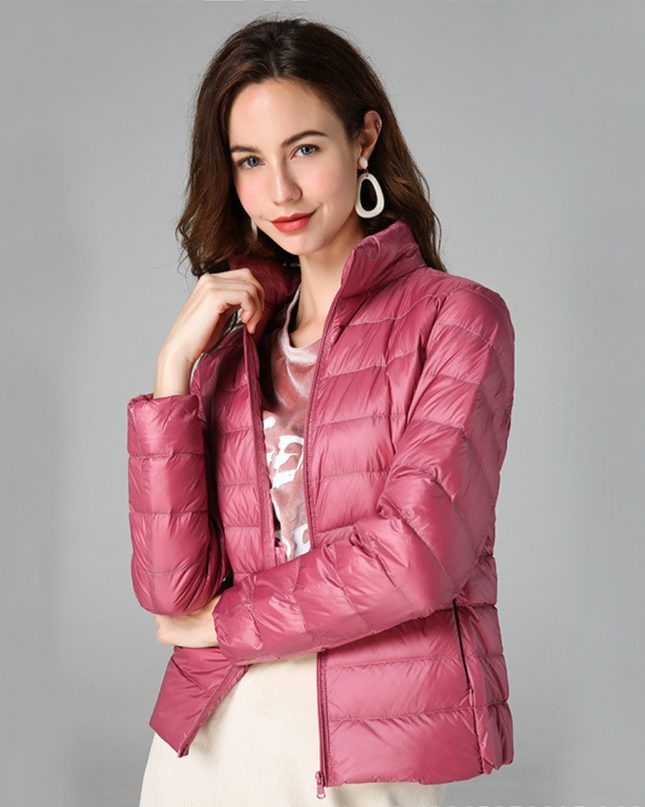 Sophie™ - Jacke aus weichem Baumwoll-Daunenmaterial