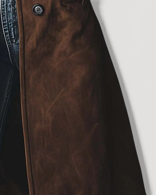 Senna – Wildleder-Trenchcoat