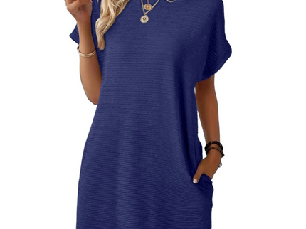 Ivay™ – Minimalistisches Sommerkleid mit Rundhalsausschnitt
