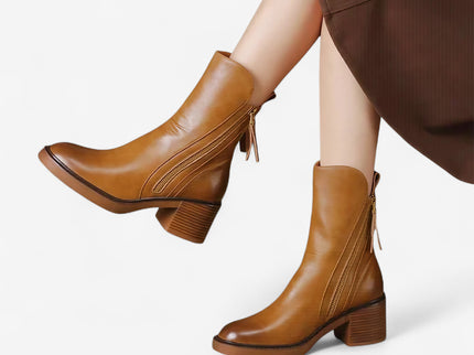 Grazia | Elegante Stiefeletten mit Blockabsatz