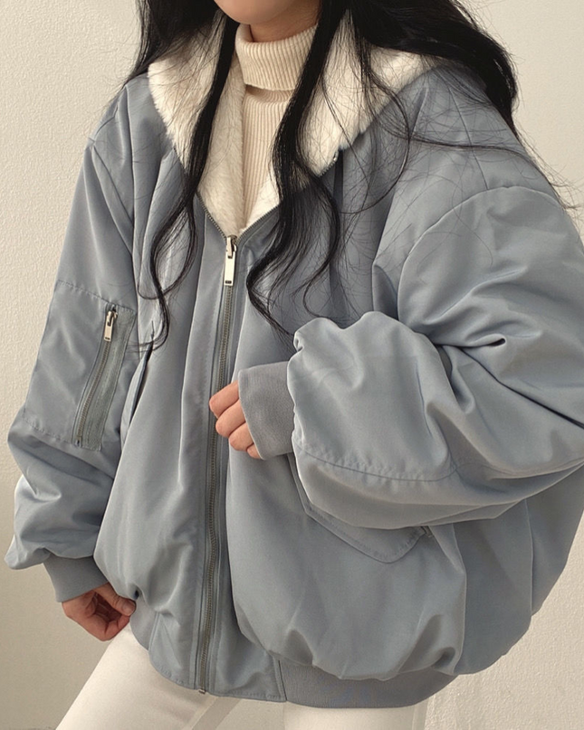 Wendejacke mit Kapuze für Frauen [Letzter Tag Rabatt]