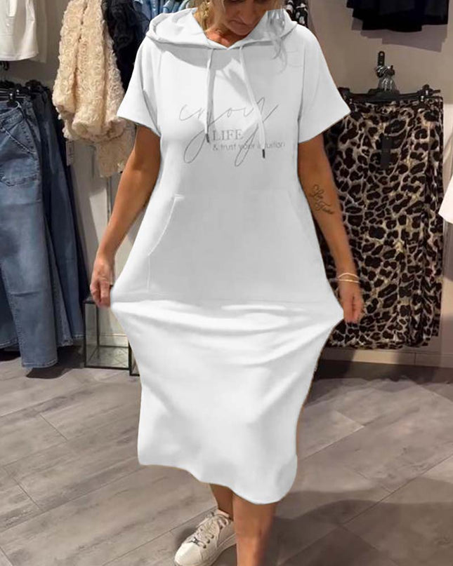 Becky | Lässiges Hoodie-Kleid