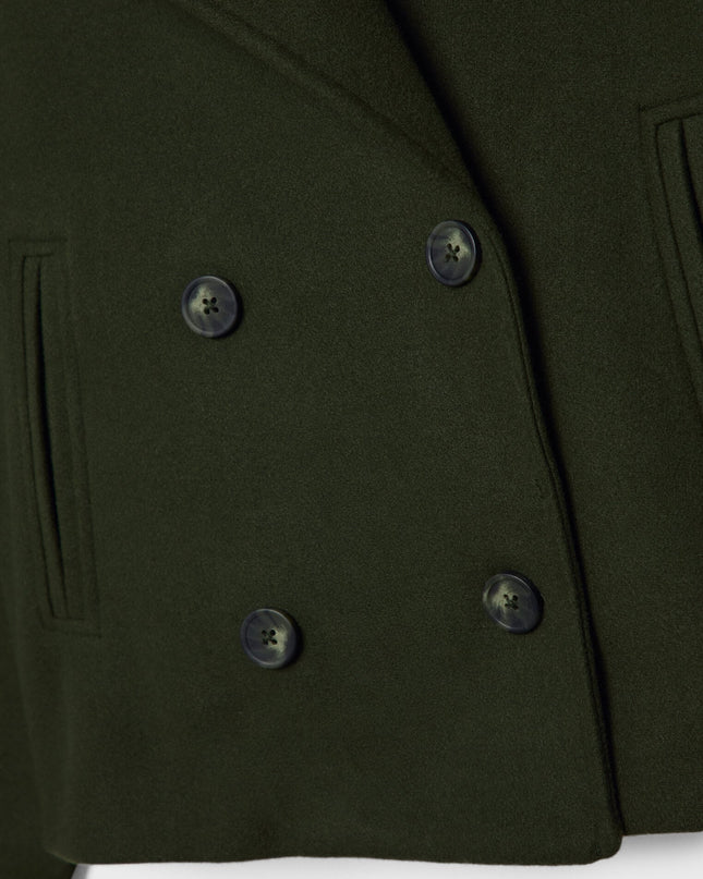Schicke zweireihige kurze Jacke