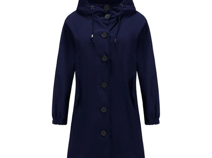 Flieder - Stylischer Damen-Windbreaker mit wasserdichter Kapuze