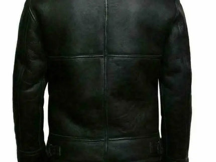 René™ - Moderne Leder- und Wolljacke