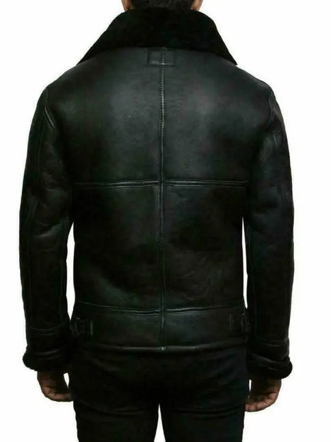René™ - Moderne Leder- und Wolljacke