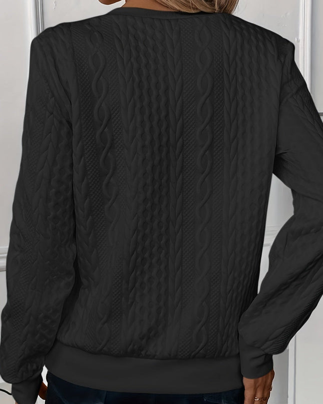 LUCIA I Pullover mit Reissverschluss