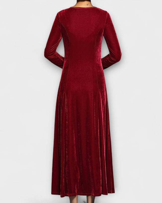 Marilou™ – Weiches Samtkleid