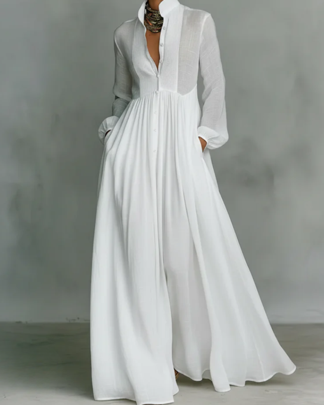 Gail™ - Minimalistisches Maxikleid
