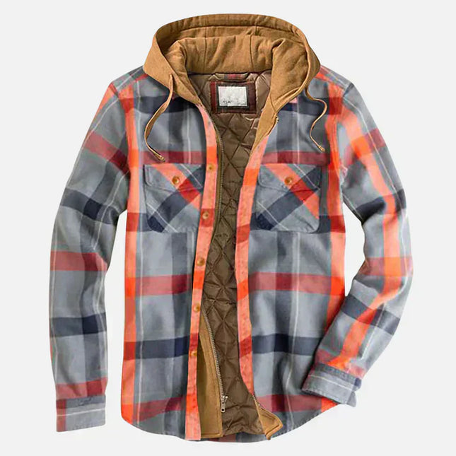 Andrea™ | Stylische Patchwork Karo Jacke