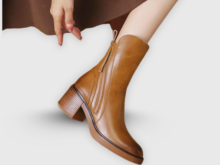 Grazia | Elegante Stiefeletten mit Blockabsatz