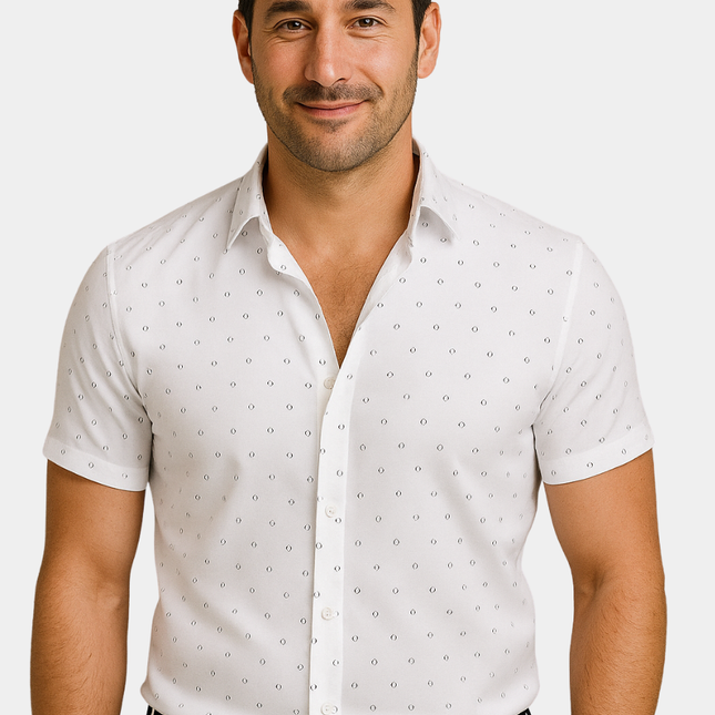 GIULIO | SOMMERHEMD MIT DRUCK
