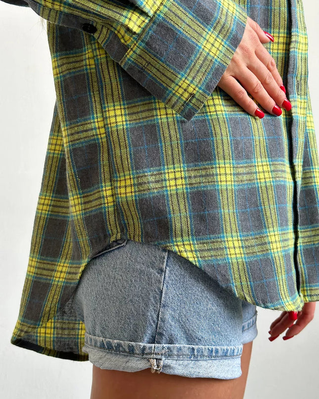 Carrie | Stilvolles kariertes Flanellhemd für einen raffinierten Look