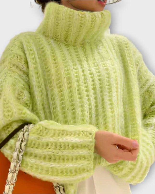 Paulina - Weicher langärmeliger Damen-Kapuzenpullover