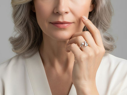 Anne™| Ring „Mädchen und Hund“