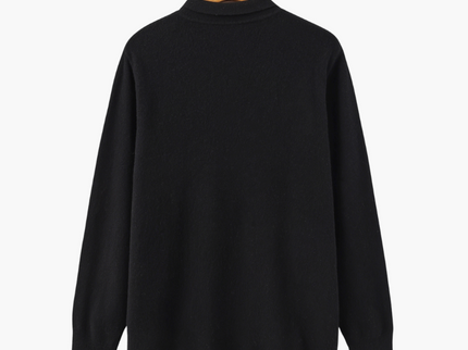 Bennett | Luxuriöser Herren Kaschmirpullover mit Polokragen & Knopfleiste