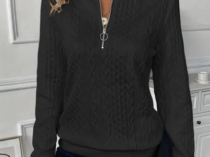 LUCIA I Pullover mit Reissverschluss
