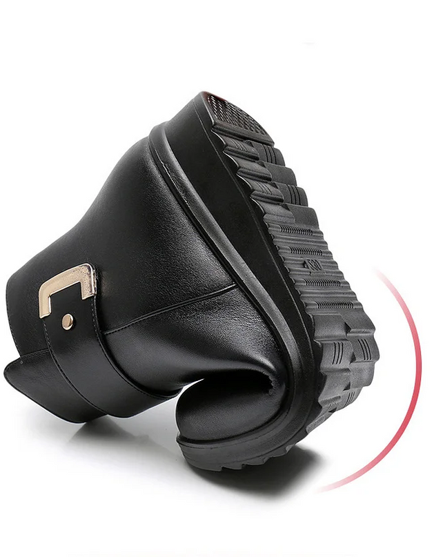 Echte Leder-Orthopädische Stiefel für Komfortable Unterstützung