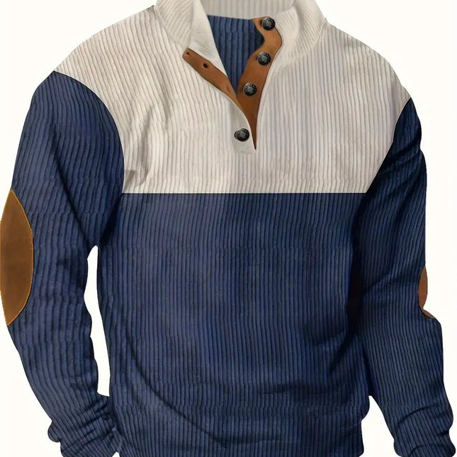 Manfred | Stylischer Color-Block Pullover