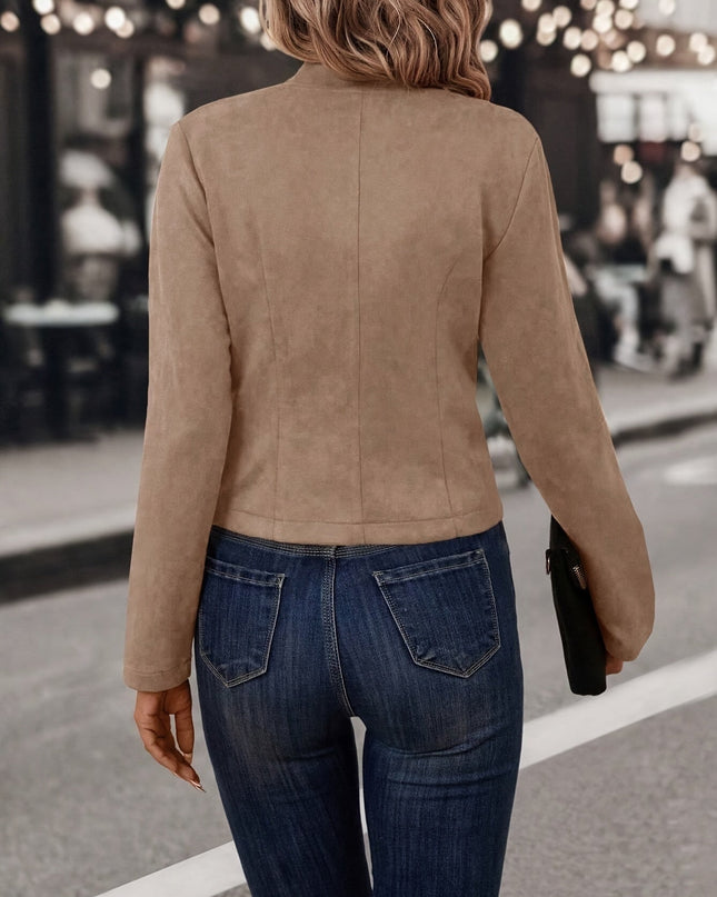Doris - Stylische doppelseitige Open Front Jacke für die modebewusste Frau