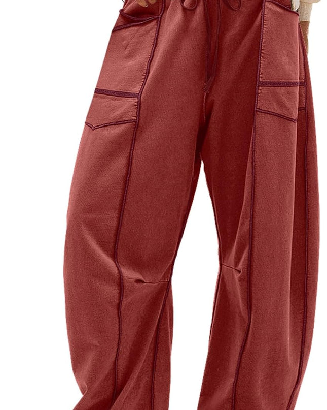 LINA | Barrel-Pants – Weite Sommer-Loungehose für jeden Moment