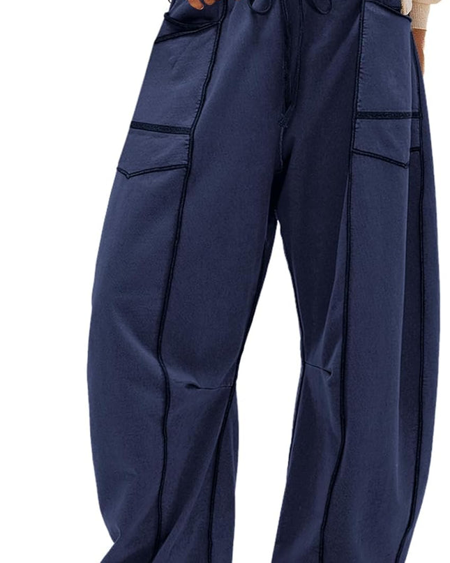 LINA | Barrel-Pants – Weite Sommer-Loungehose für jeden Moment
